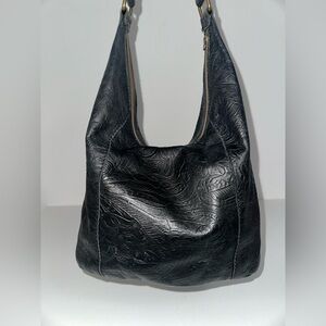 Vintage American Leather Co Tool Hobo Bag in floral Print!